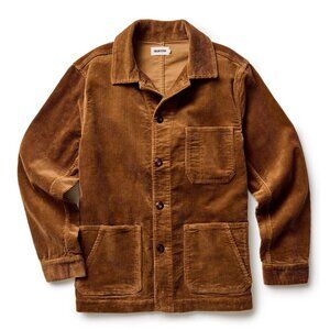 Taylor Stitch Ojai Chore Coat in Bourbon Corduroy Size Medium